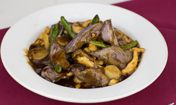 Chicken Eggplant with Garlic Sauce